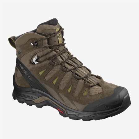 Salomon QUEST PRIME GTX Mens Hiking Boots Brown | Salomon South Africa